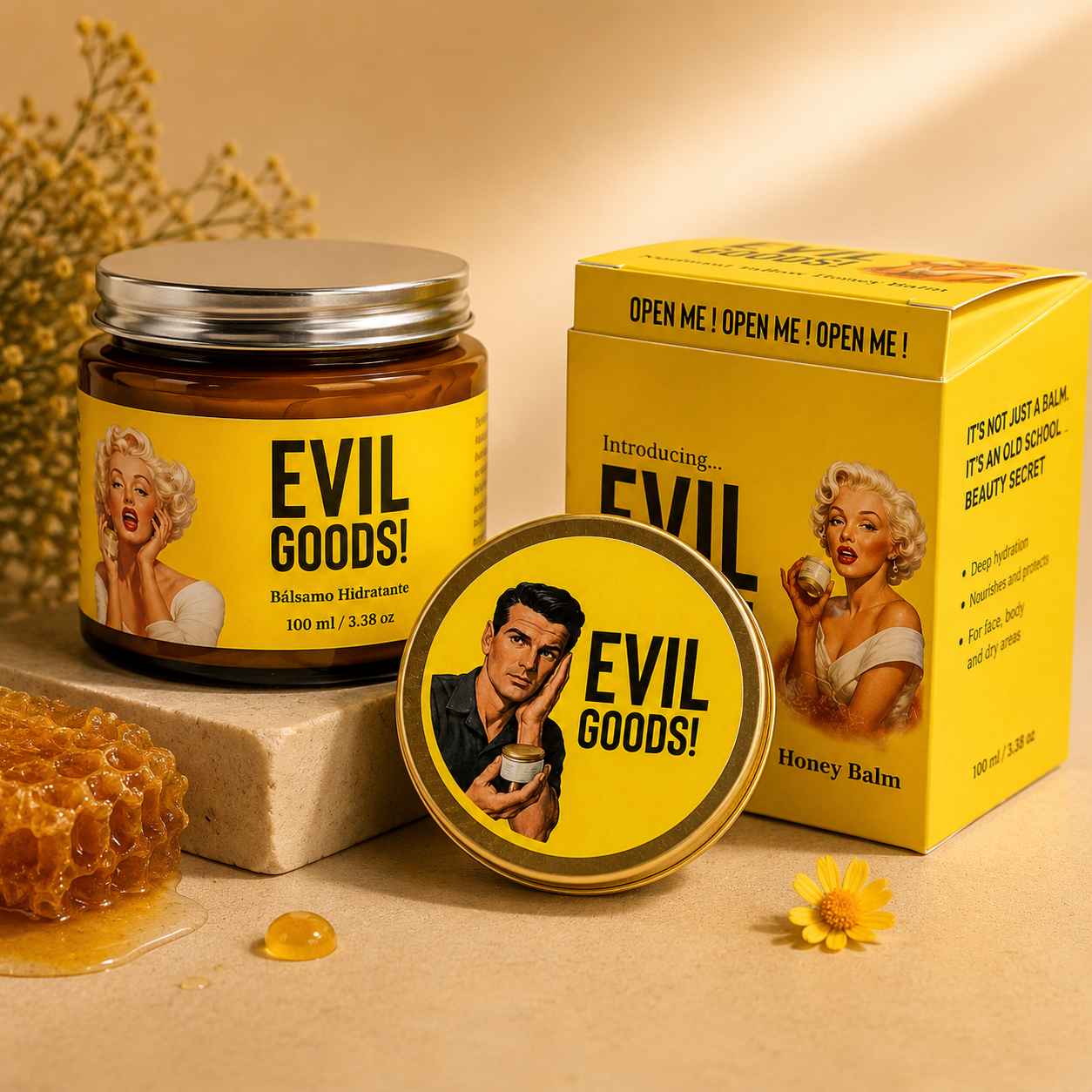 ⚜️🧴Crema hidratante EVIL GOODS!🧴⚜️ + Obsequio 🎁